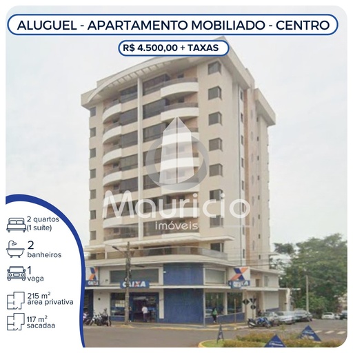 Apartamento de 2 quartos, 215m² no bairro Centro, em Santa Rosa | Eu Corretor