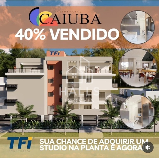 Apartamento de 2 quartos, 28m² no bairro Caiobá, em Matinhos | Eu Corretor