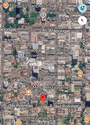Lote/Terreno de 787m² no bairro Centro, em Arapongas | Eu Corretor