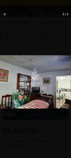 Casa de 3 quartos, 125m² no bairro Vila Floresta, em Santo André | Eu Corretor