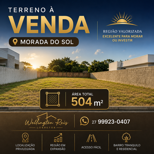 Lote/Terreno de 504m² no bairro Morada do Sol, em Vila Velha | Eu Corretor