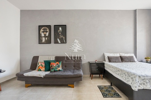 Studio de 1 quarto, 32m² no bairro Centro, em São Vicente | Eu Corretor