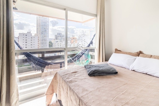 Studio de 1 quarto, 37m² no bairro Centro, em São Vicente | Eu Corretor