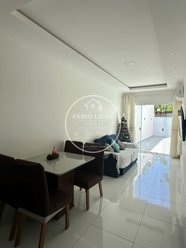 Casa de 2 quartos, no bairro Jauá (Abrantes), em Camaçari | Eu Corretor