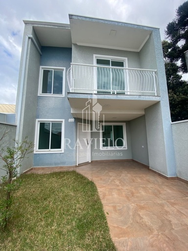 Sobrado de 3 quartos, 144m² no bairro Eucaliptos, em Fazenda Rio Grande | Eu Corretor