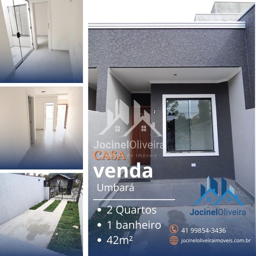 Casa de 2 quartos, no bairro Umbará, em Curitiba | Eu Corretor