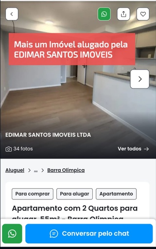 Apartamento de 2 quartos, 55m² no bairro Camorim, em Rio de Janeiro | Eu Corretor