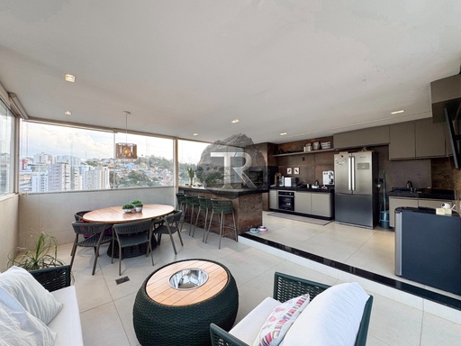 Cobertura de 4 quartos, 200m² no bairro Buritis, em Belo Horizonte | Eu Corretor