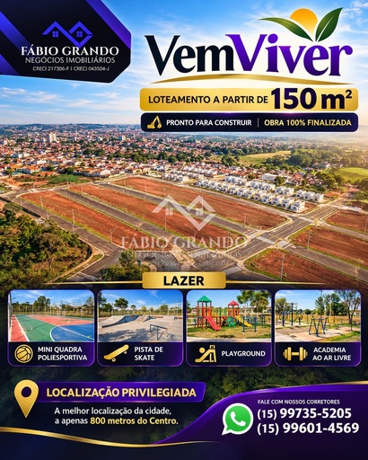 Lote/Terreno de 150m² no bairro Centro, em Itapetininga | Eu Corretor