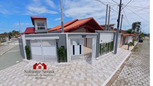 Casa de 2 quartos, no bairro Flórida Mirim, em Mongaguá | Eu Corretor