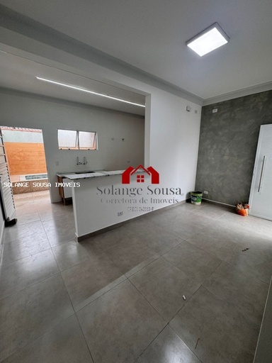 Geminado de 3 quartos, no bairro Balneário Plataforma, em Mongaguá | Eu Corretor