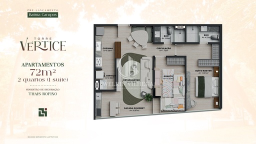 Apartamento de 1 quarto, 29m² no bairro Batista Campos, em Belém | Eu Corretor