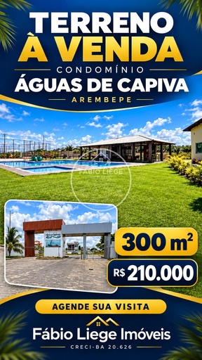 Lote/Terreno no bairro Arembepe (Abrantes), em Camaçari | Eu Corretor