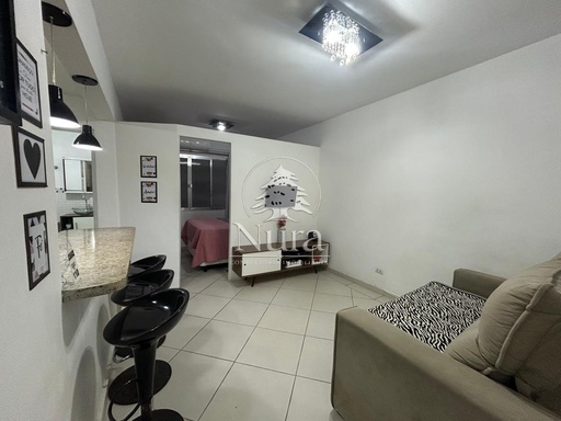Studio de 1 quarto, 37m² no bairro Embaré, em Santos | Eu Corretor