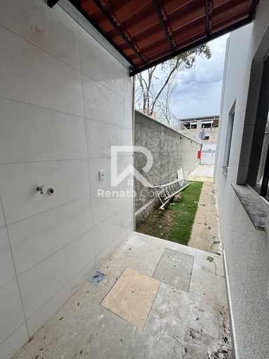 Geminado de 3 quartos, 70m² no bairro GIRASSOL , em Ribeirão das Neves | Eu Corretor