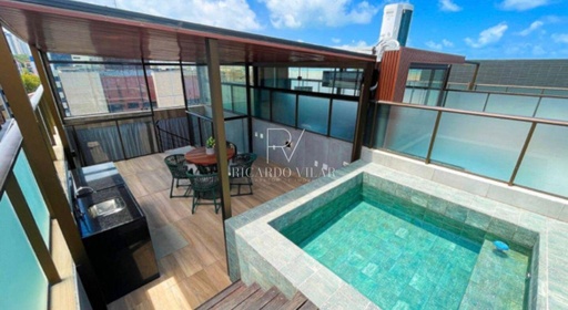 Flat de 1 quarto, 78m² no bairro Cabo Branco, em João Pessoa | Eu Corretor