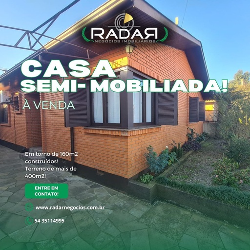 Casa de 3 quartos, 160m² no bairro Imperial, em Vacaria | Eu Corretor