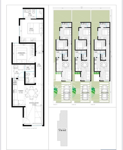Casa de 2 quartos, no bairro centro, em Canelinha | Eu Corretor