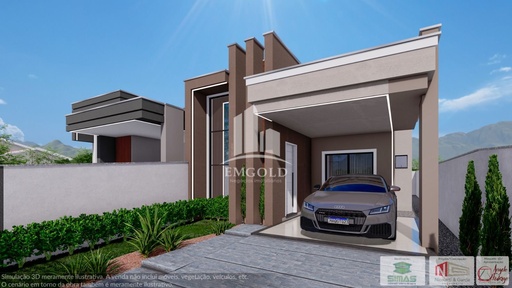 Casa de 3 quartos, 100m² no bairro centro, em Canelinha | Eu Corretor