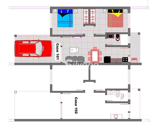 Casa de 2 quartos, 66m² no bairro Centro, em Cidreira | Eu Corretor