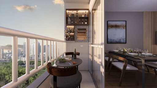 Apartamento de 2 quartos, 45m² no bairro Paraíso, em Londrina | Eu Corretor