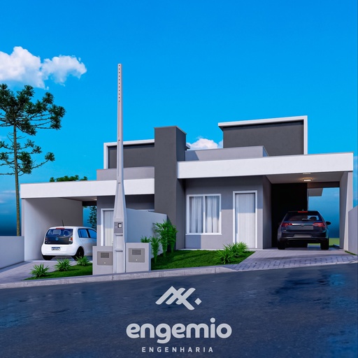 Sobrado de 2 quartos, 75m² | Eu Corretor