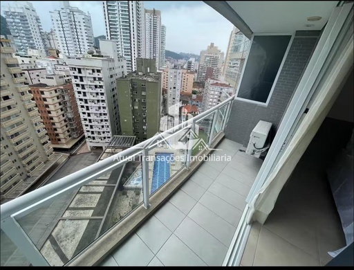 Studio de 1 quarto, 50m² no bairro Gonzaga, em Santos | Eu Corretor