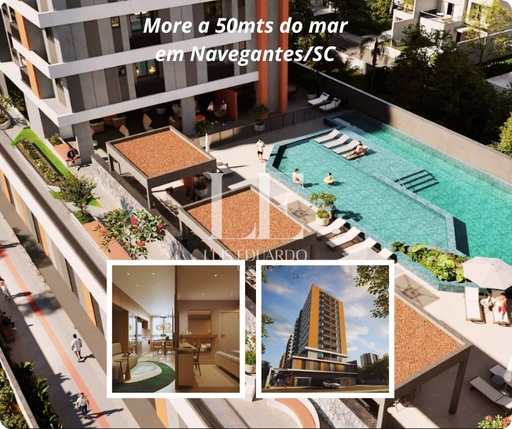 Apartamento de 2 quartos, no bairro Gravatá, em Navegantes | Eu Corretor
