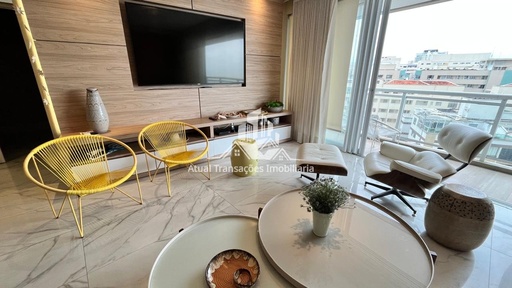 Apartamento de 3 quartos, 137m² no bairro Gonzaga, em Santos | Eu Corretor