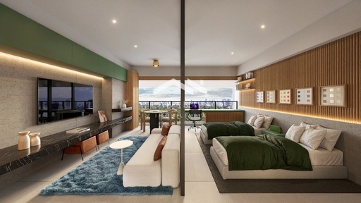 Studio de 1 quarto, 25m² no bairro Vila Mariana, em São Paulo | Eu Corretor