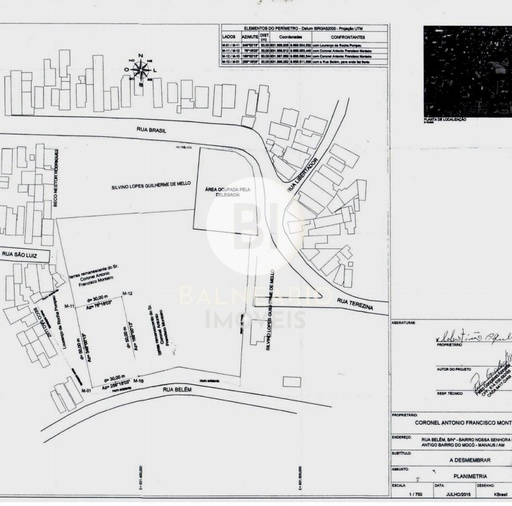 Lote/Terreno de 11000m² no bairro Nossa Senhora das Graças, em Manaus | Eu Corretor