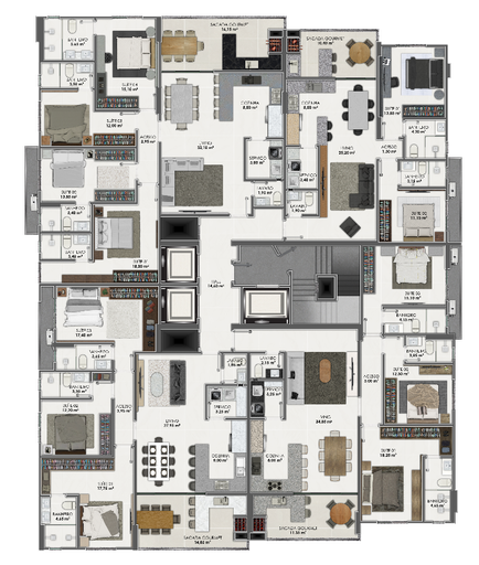 Apartamento de 94m² no bairro Meia Praia, em Itapema | Eu Corretor