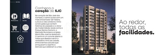 Apartamento de 2 quartos, 63m² no bairro Centro, em São José dos Campos | Eu Corretor