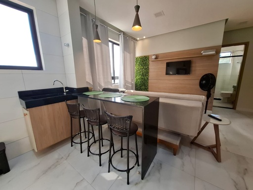 Flat de 30m² no bairro Cabo Branco, em João Pessoa | Eu Corretor