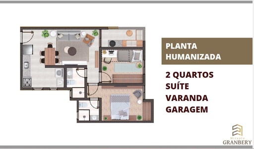 Apartamento de 2 quartos, 65m² no bairro Granbery, em Juiz de Fora | Eu Corretor