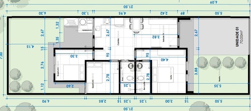 Casa de 3 quartos, 74m² no bairro Interlagos, em Cascavel | Eu Corretor