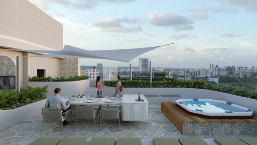 Studio de 1 quarto, 18m² no bairro Bessa, em João Pessoa | Eu Corretor