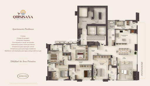 Apartamento de 4 quartos, no bairro meia praia, em Itapema | Eu Corretor
