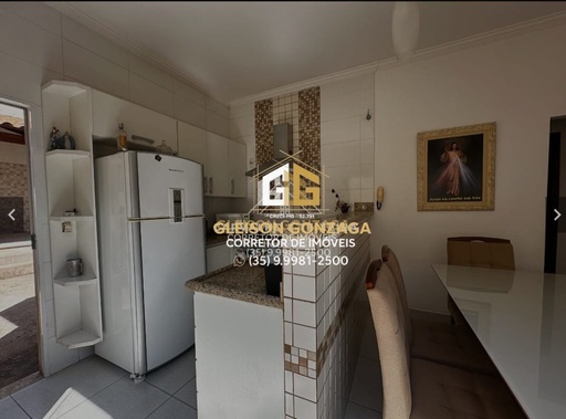 Casa de 3 quartos, no bairro Parque da Fazenda, em Passos | Eu Corretor