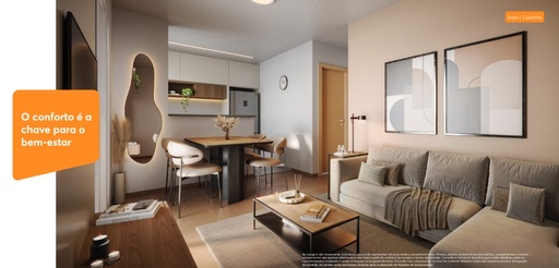 Apartamento de 2 quartos, 42m² no bairro Flores, em Manaus | Eu Corretor