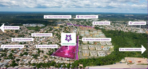 Apartamento de 2 quartos, 38m² no bairro Tarumã, em Manaus | Eu Corretor