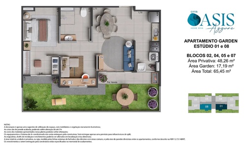 Apartamento de 2 quartos, 65m² no bairro Flores, em Manaus | Eu Corretor