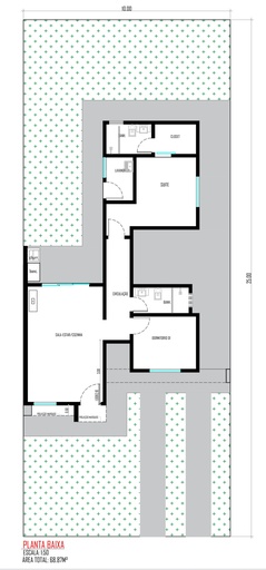Casa de 2 quartos, 68m² no bairro Parque do Bosque, em Tangará da Serra | Eu Corretor