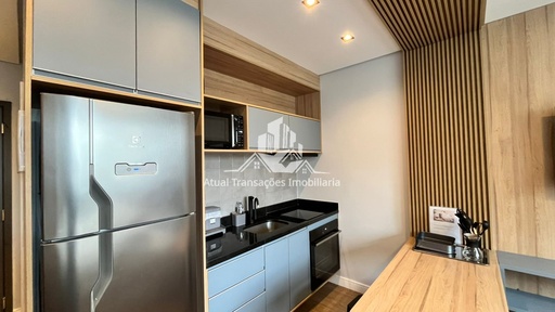 Flat de 1 quarto, 28m² no bairro Pompéia, em Santos | Eu Corretor