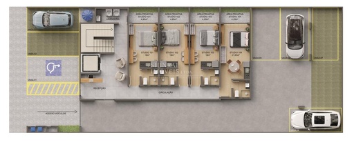 Studio de 1 quarto, 18m² no bairro Bessa, em João Pessoa | Eu Corretor