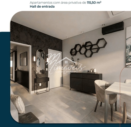 Apartamento de 3 quartos, 115m² no bairro Parque das Emas, em Lucas do Rio Verde | Eu Corretor