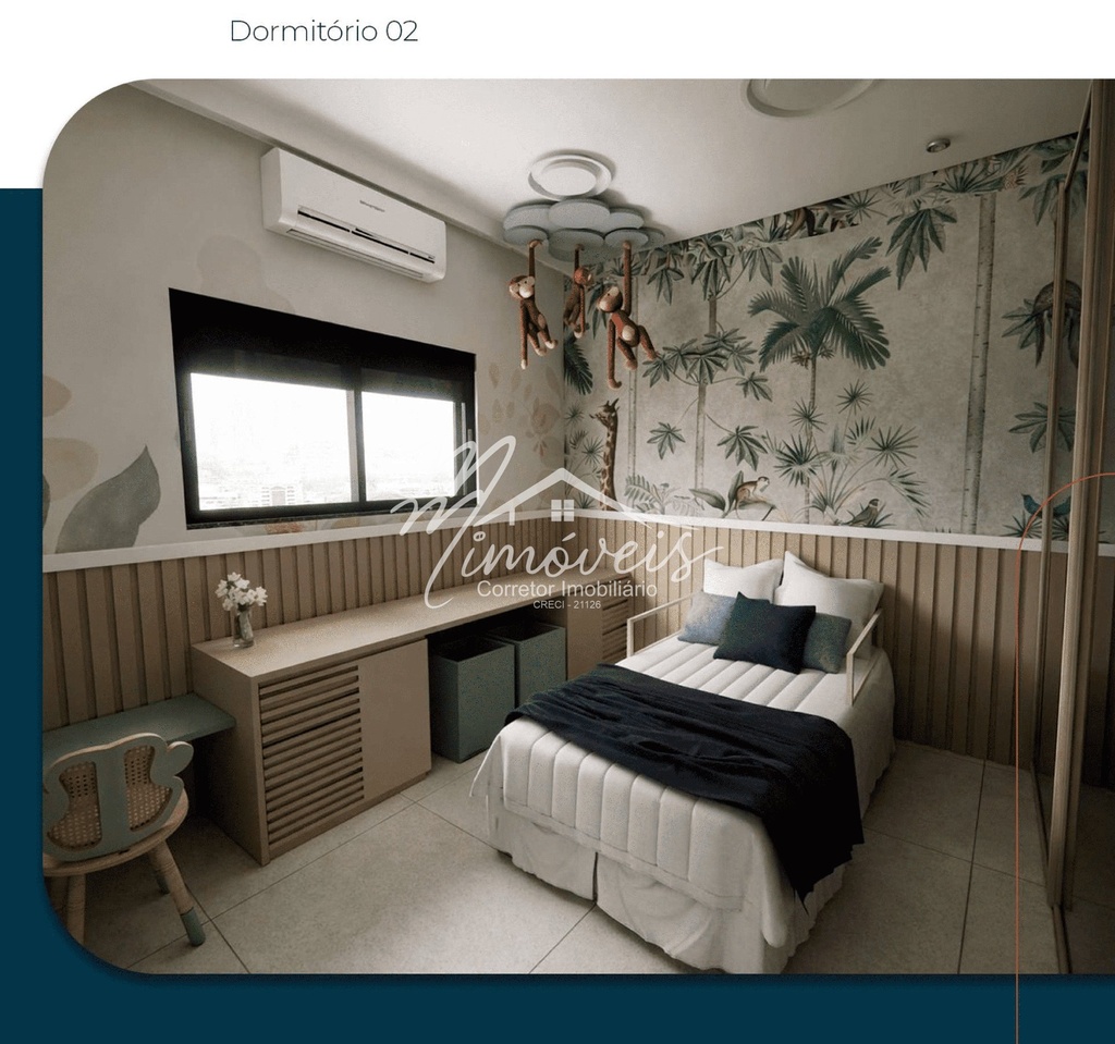HARMONY RESIDENCE - SEGUNDO DORMITORIO - APARTAMENTO TRES QUARTOS.png