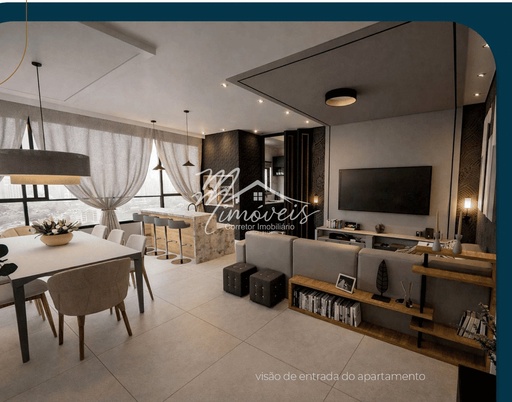 Apartamento de 3 quartos, 115m² no bairro Parque das Emas, em Lucas do Rio Verde | Eu Corretor