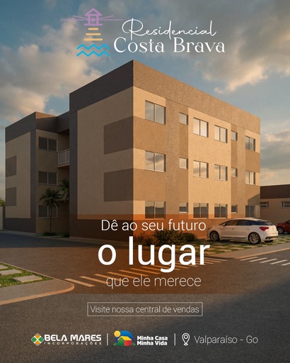 Apartamento no bairro Parque Estrela Dalva IX e X, em Luziânia | Eu Corretor