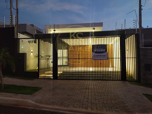 Casa de 3 quartos, 107m² no bairro JARDIM ATLÂTICO, em Mandaguaçu | Eu Corretor